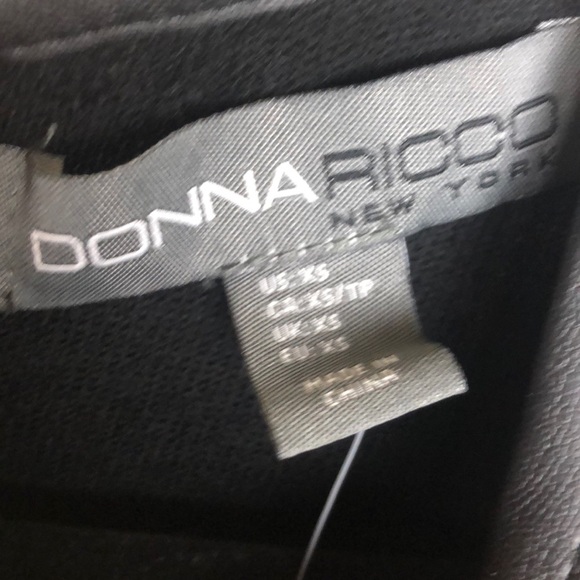 NWT DONNA RICCO Drop-waist Dress with Pockets XS - Picture 2 of 7